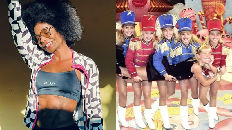 Adriana Bombom trabalhou nos programas Xou da Xuxa e Xixa Hits - Foto: Reprodução/Redes Sociais