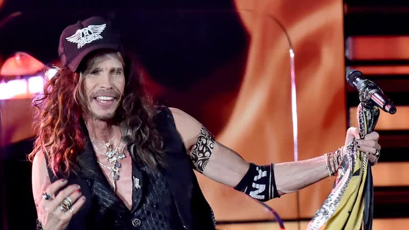 Steven Tyler, da banda Aerosmith - Foto: Getty Images