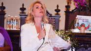 Ana Hickmann durante homenagem a Maria da Penha - Foto: Leo Franco/Agnews