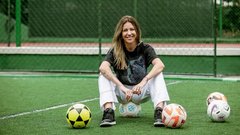 Bárbara Coelho comanda o Esporte Espetacular, programa esportivo da Globo - Foto: Marcelo Farias