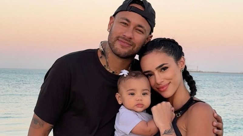 Bruna Biancardi, Neymar e Mavie - Foto: Reprodução/Instagram