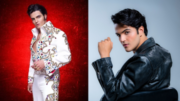 Daniel Haidar vive Elvis Presley em variadas fases da vida em musical - Divulgação