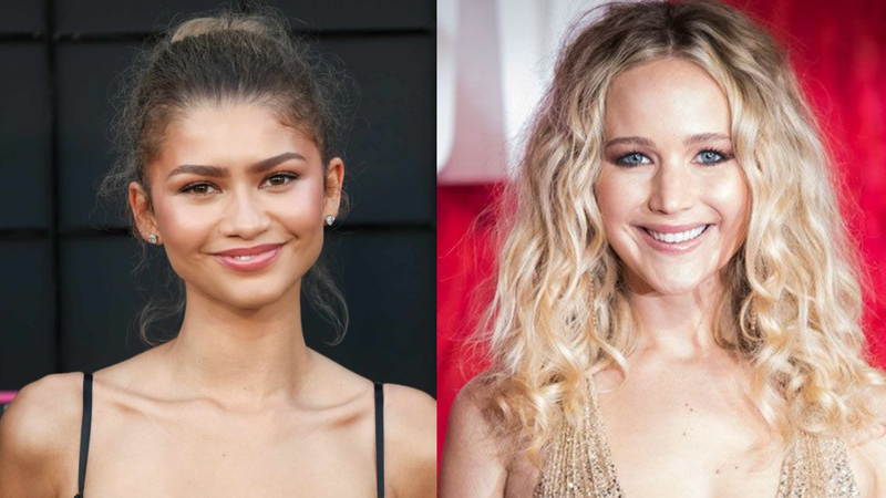 Zendaya e Jennifer Lawrence desfilaram com frizz em tapete vermelho - Getty Images e AP Images