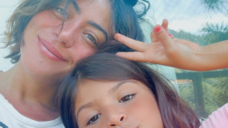 Carol Castro e a filha, Nina - Reprodução/Instagram