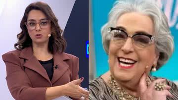 Catia Fonseca e Mamma Bruschetta - Foto: Reprodução / Band / Instagram