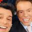 Celso Portiolli e Silvio Santos