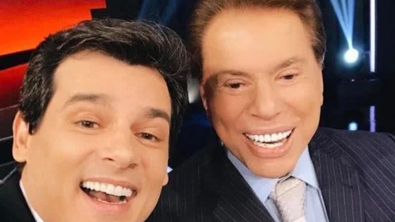 Celso Portiolli e Silvio Santos - Foto: Reprodução / Instagram