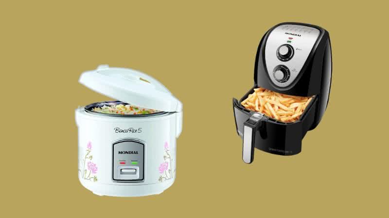 Da tradicional airfryer a sanduicheira e panela de arroz, reunimos alguns eletroportáteis que prometem facilitar a sua rotina na cozinha - Créditos: Reprodução/Amazon