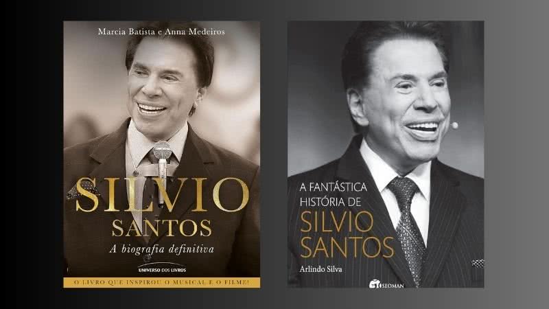 Relembre a história de vida de Silvio Santos por meio de livros selecionados e descubra como um camelô tornou-se um dos grandes comunicadores do país - Créditos: Reprodução/Amazon