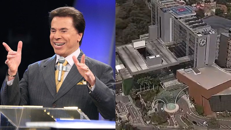 Corpo de Silvio Santos é acompanhado por escolta ao deixar hospital em São Paulo - Reprodução/Globo/SBT