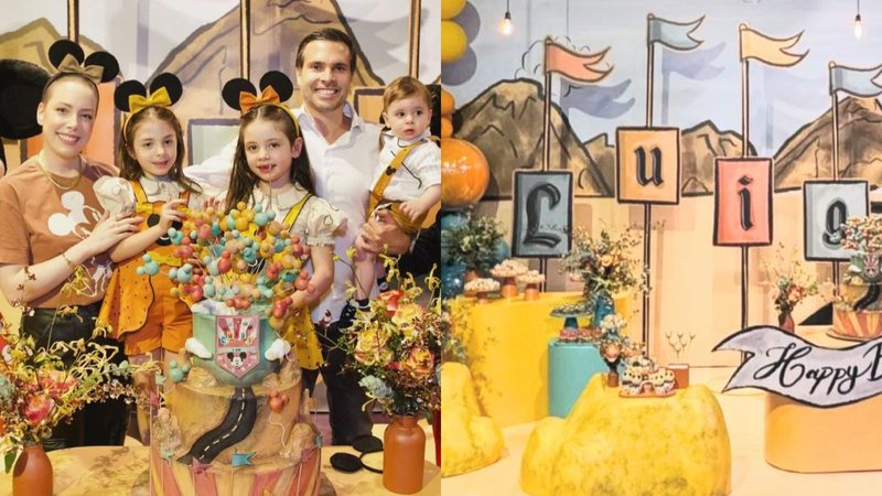 Fabiana Justus celebra primeiro aniversário do filho, Luigi - Reprodução/Instagram