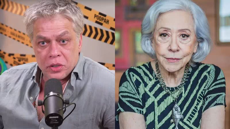 Fábio Assunção e Fernanda Montenegro - Foto: Reprodução / YouTube / Instagram