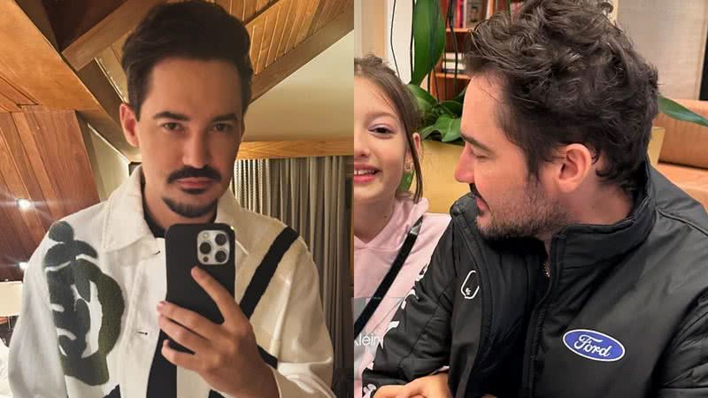 Fernando Zor posta foto com a filha caçula - Reprodução/Instagram