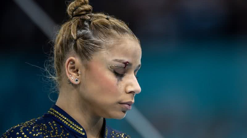 A ginasta brasileira Flávia Saraiva - Foto: Getty Images