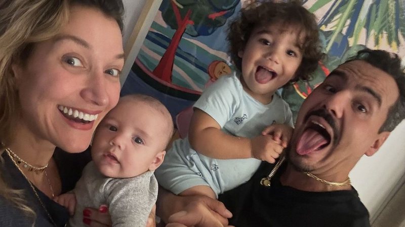 Gabriela Pugliesi e Tulio Dek com os filhos - Foto: Reprodução/Instagram