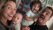 Gabriela Pugliesi e Tulio Dek com os filhos - Foto: Reprodução/Instagram