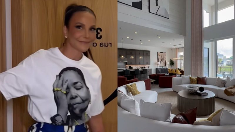 Ivete Sangalo compra nova mansão em Orlando - Reprodução/Instagram/YouTube