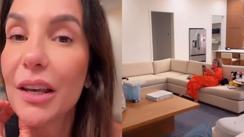 Ivete Sangalo impressiona ao mostrar casa onde está hospedada nos EUA - Reprodução/Instagram