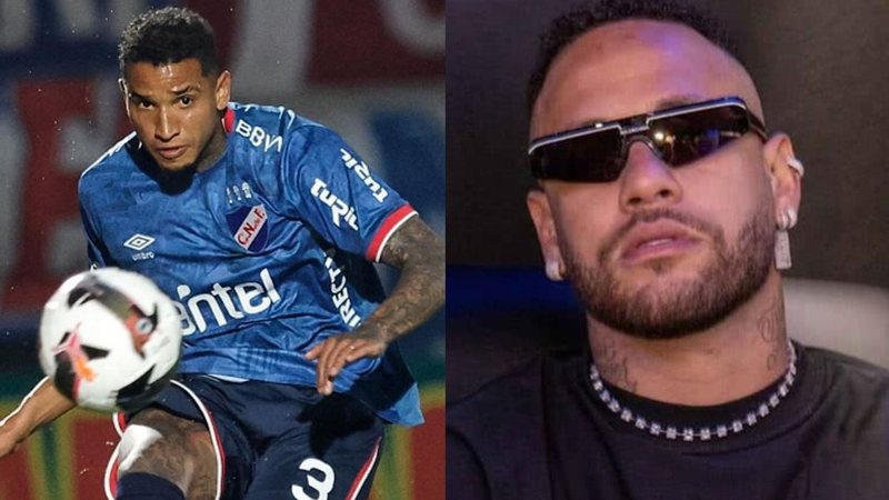 Juan Izquierdo e Neymar - Foto: Reprodução / Instagram; @nacional