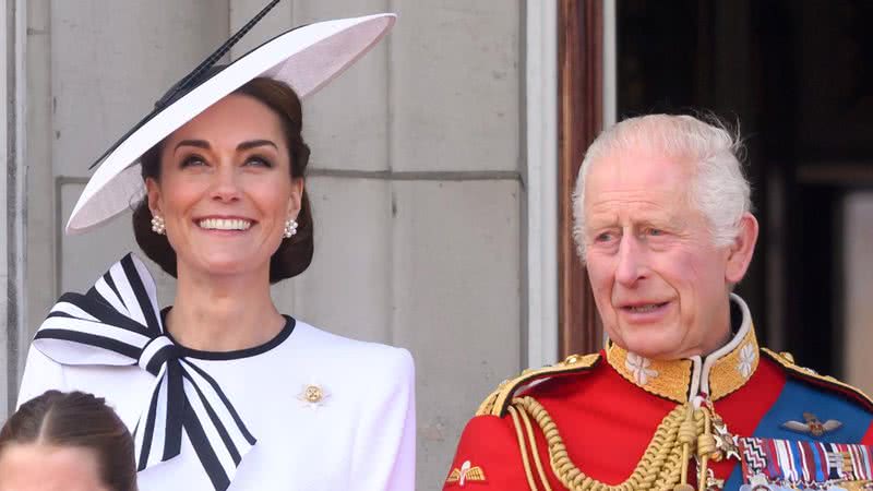 Kate Middleton e Rei Charles III - Foto: Getty Images