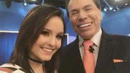 Larissa Manoela e Silvio Santos - Foto: Reprodução / Instagram