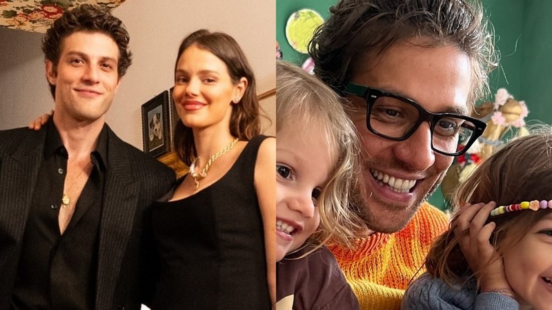 Laura Neiva mostra Chay Suede com os filhos - Reprodução/Instagram