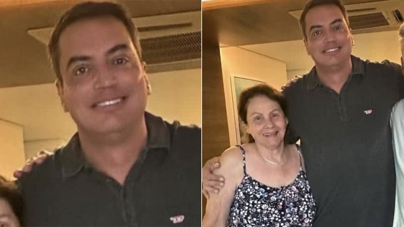 Leo Dias e a mãe - Foto: Reprodução / Instagram