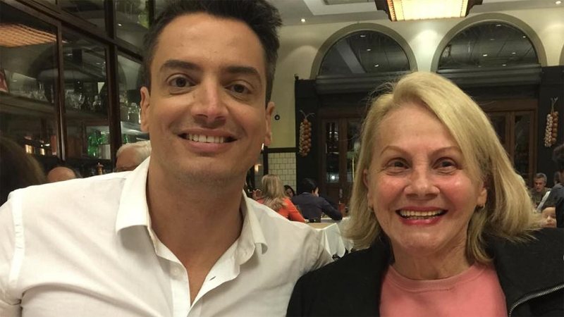 Leo Dias e sua mãe, Dona Virginia - Foto: Reprodução / Instagram