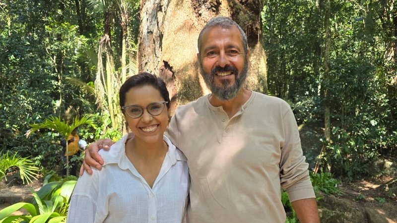 Lilian Ribeiro e Marcos Palmeira - Foto: Globo / Divulgação