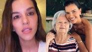 Mariana Rios lamenta morte da avó em suas redes sociais - Reprodução/Instagram