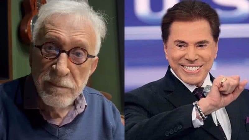 Moacyr Franco e Silvio Santos - Foto: Reprodução / Instagram / SBT