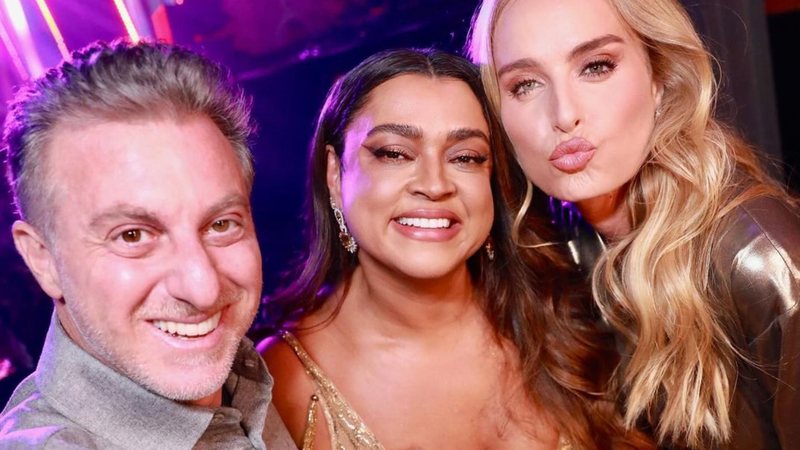 Luciano Huck e Angélica na festa de Preta Gil - Foto: Reprodução / Instagram; @iude