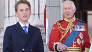 Príncipe George e Rei Charles III - Foto: Getty Images