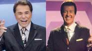 Silvio Santos e Rodrigo Faro - Foto: Reprodução / SBT; Reprodução / Instagram