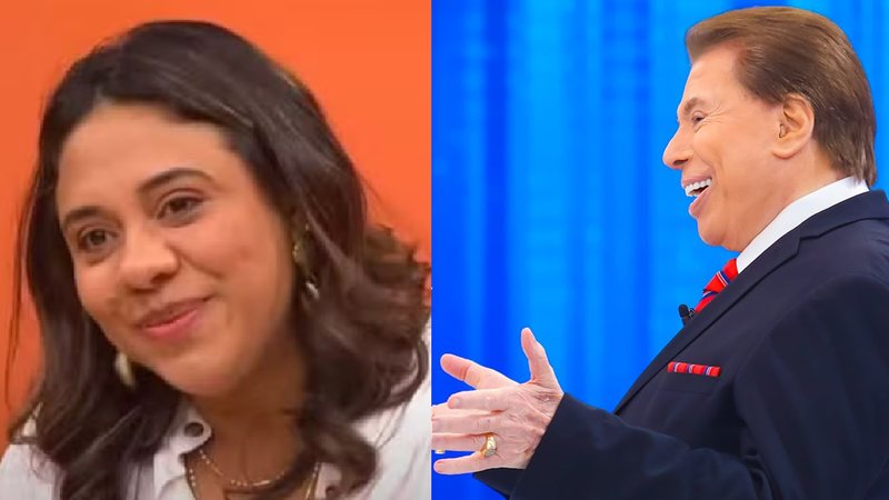 Fabiane Pereira e Silvio Santos - Foto: Reprodução/Instagram e Gabriel Cardoso/SBT