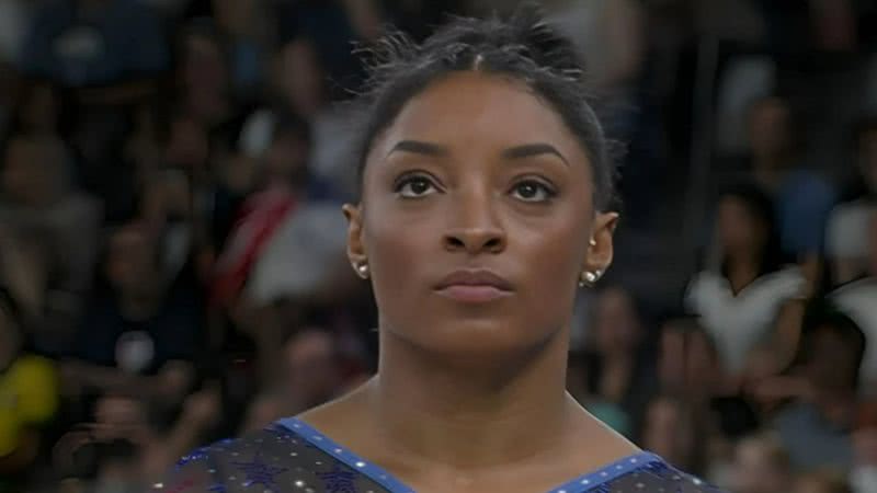 Simone Biles é a maior ginasta de todos os tempos - Foto: Reprodução/Globo