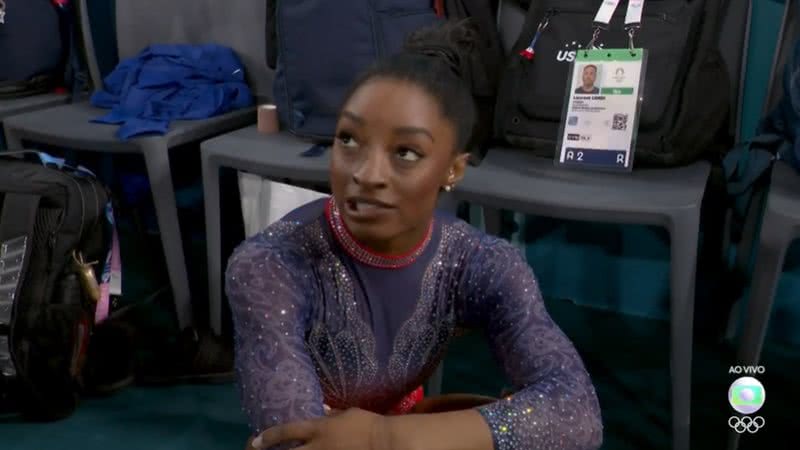 Simone Biles - Foto: Reprodução/Globo