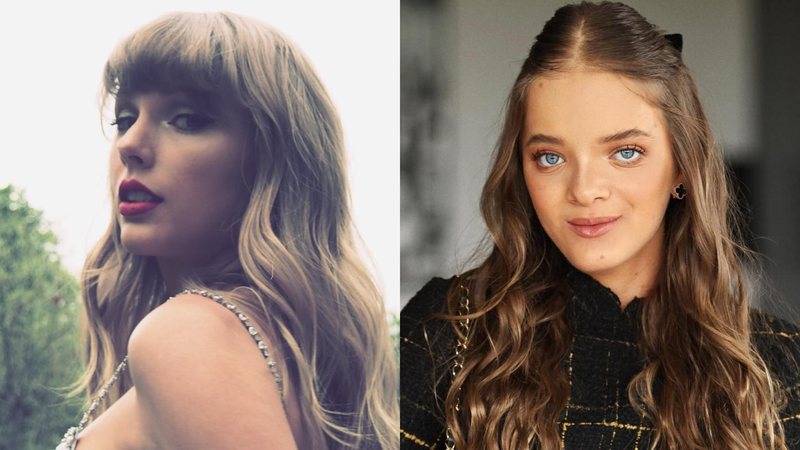 Taylor Swift e Rafaella Justus - Foto: Reprodução/Instagram