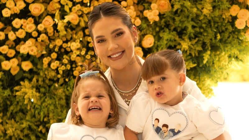 Virginia Fonseca, Maria Flor e Maria Alice - Foto: Reprodução/Instagram