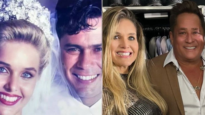 Viúva de Leandro e atual marido prestigiam show de Leonardo - Reprodução/Instagram