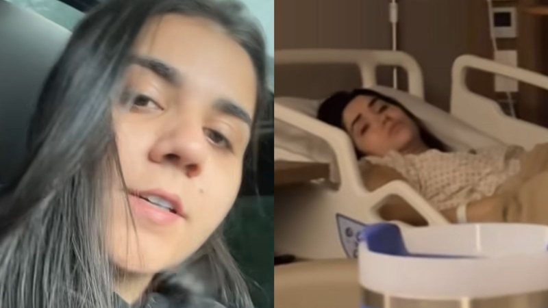 Yasmin Santos acompanha a namorada no hospital - Reprodução/Instagram