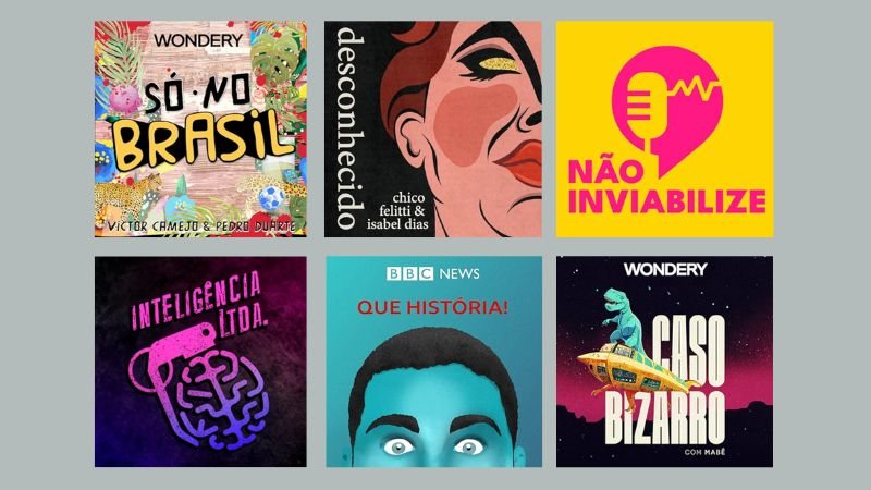 Confira podcasts incríveis para ouvir no dia a dia - Crédito: Reprodução