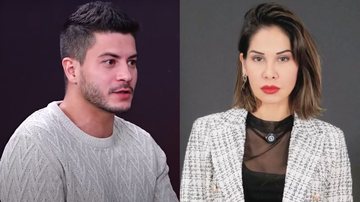 Arthur Aguiar e Maíra Cardi - Foto: Reprodução / YouTube / Instagram