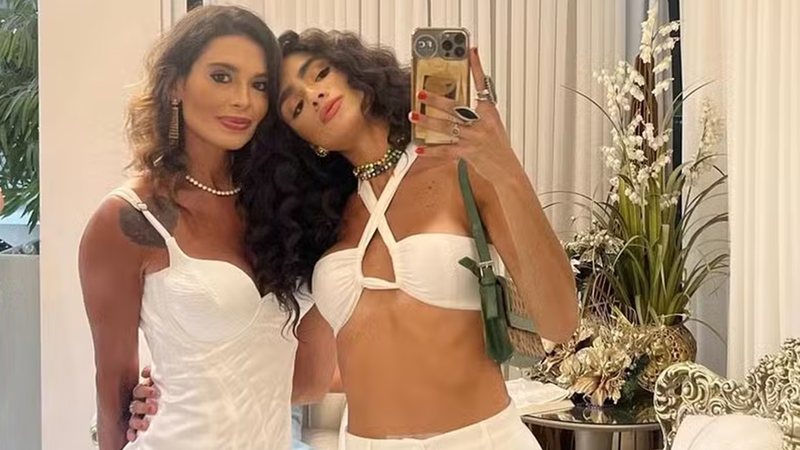 Alline Calandrini e Stephanie Paula - Foto: Reprodução/Instagram