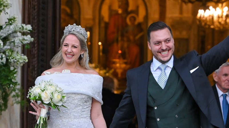 Princesa Theodora e Matthew Kumar - Foto: Getty Images