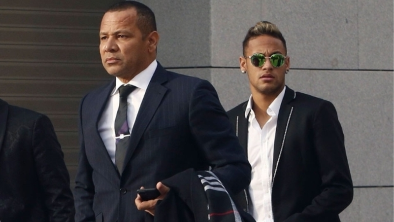 Neymar Jr. e o pai, Neymar da Silva Santos - Reprodução/Facebook