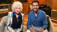 Entrevista com Cyndi Lauper - Foto: Divulgação/TV Globo