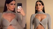 Deborah Secco chama a atenção com look de barriga de fora - Reprodução/Instagram