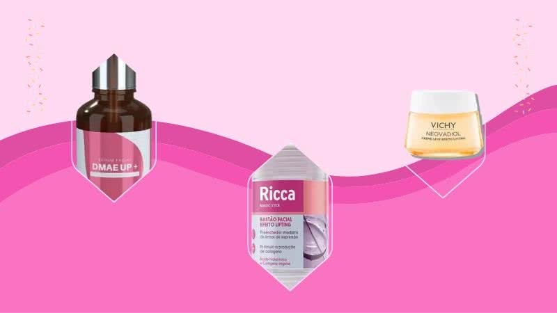 Dermocosméticos com efeito lifting conferem mais vitalidade e firmeza à pele. Eles também auxiliam no combate ao envelhecimento - Reprodução/MercadoLivre