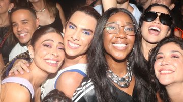 Juliana Paes, Camila de Lucas e Juliette ficaram de fora da área VIP do show da Mariah Carey, no Rock in Rio - Foto: Agnews